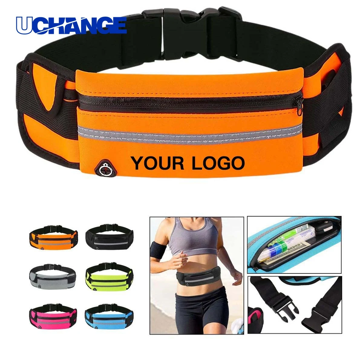 Sports Running Belt Organizer Adjustable Fit 1