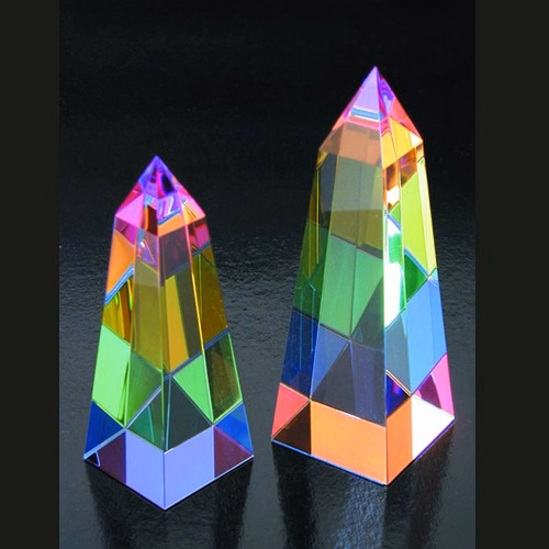 CRYSTAL RAINBOW OBELISK (LARGE SIZE)