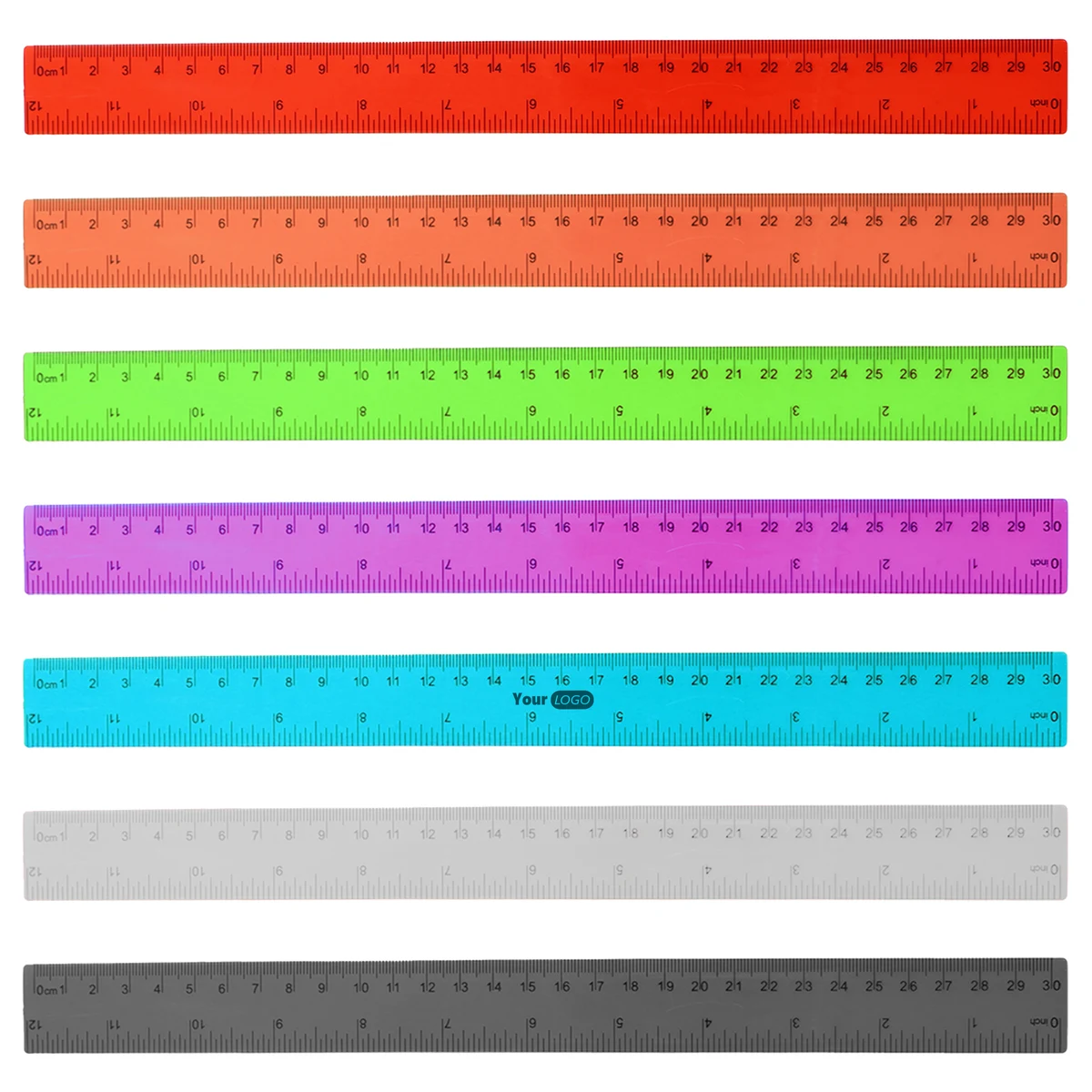 Plastic Color Ruler 1