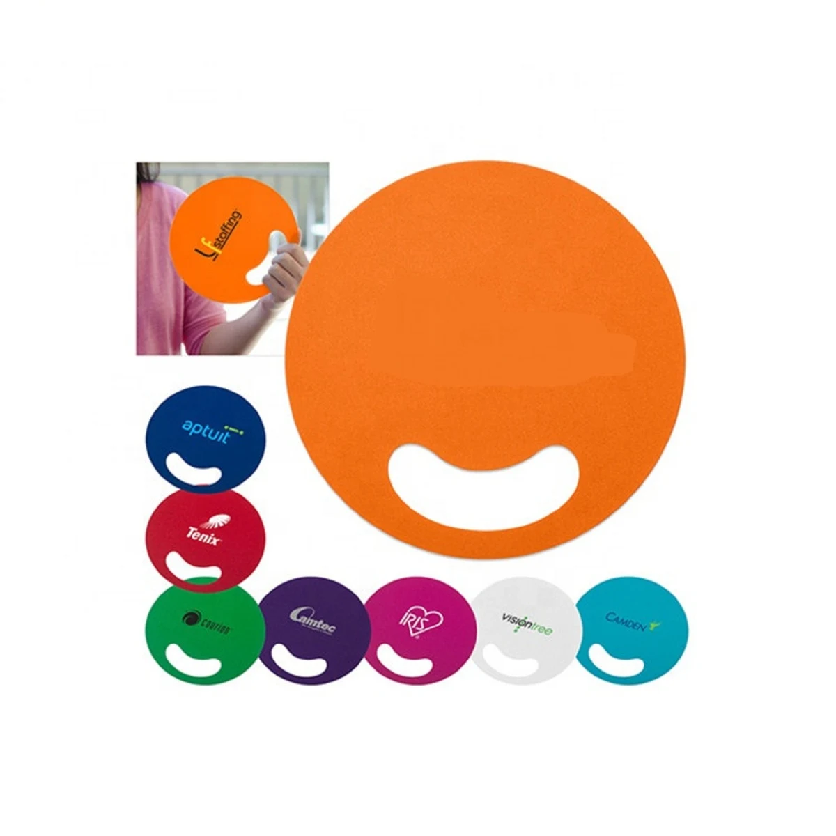 Plastic Hand Fan Without Handle 1