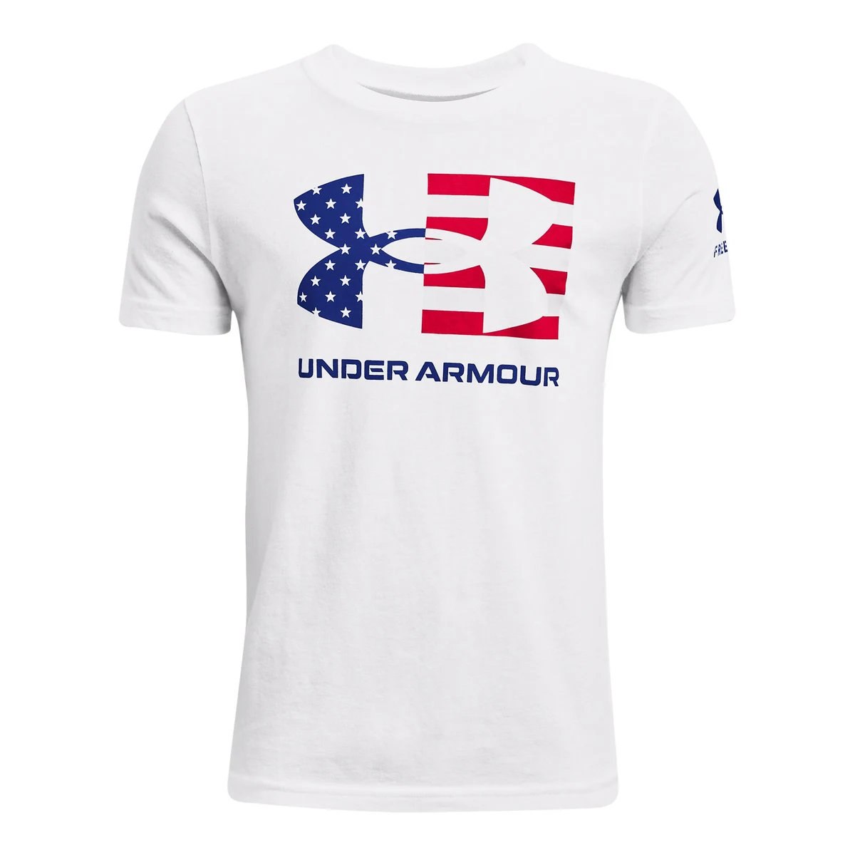 Boys' UA Freedom Flag Short Sleeve T-Shirt 1
