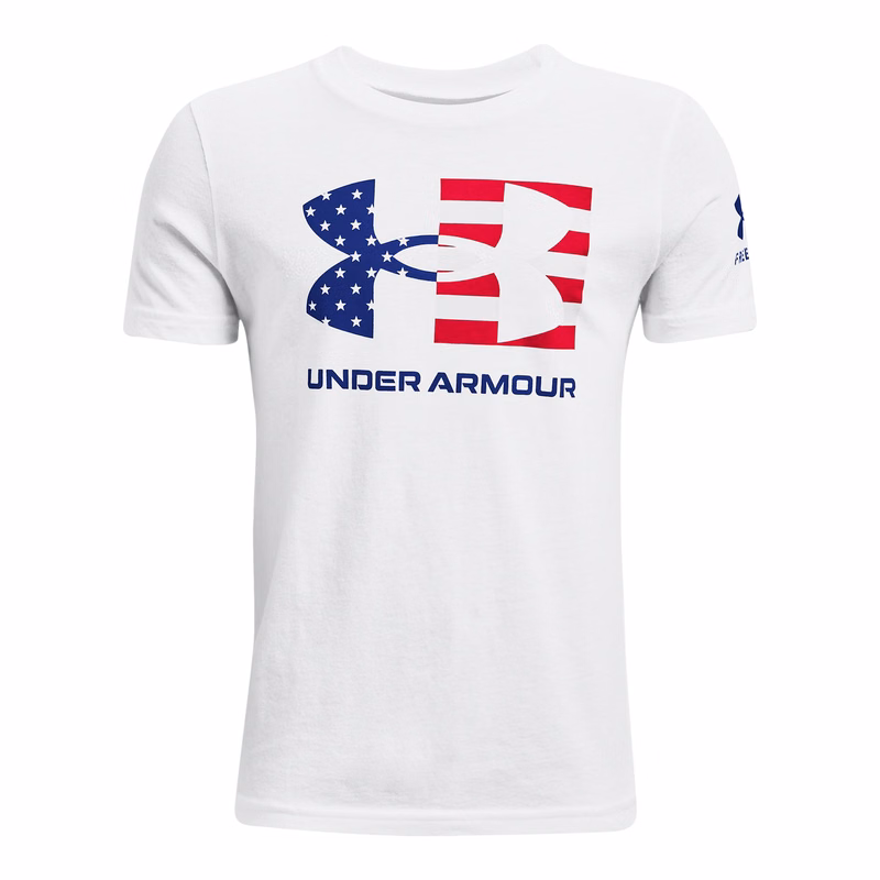 Boys' UA Freedom Flag Short Sleeve T-Shirt