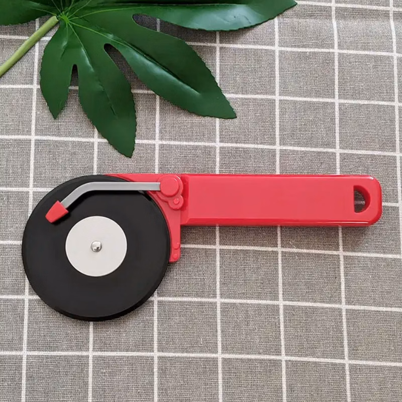 Novelty Vinyl Record Pizza Cutter Wheel