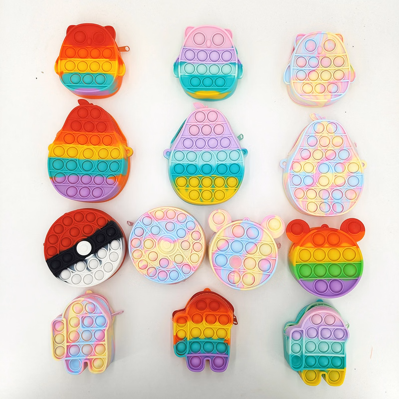 Relieve Stress Push Bubble Coin Purse
