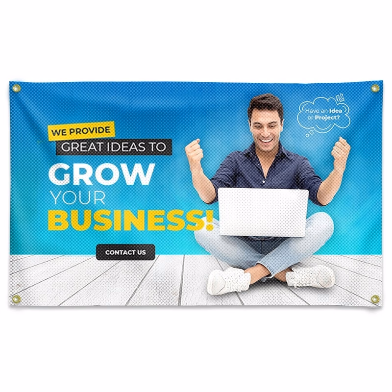 Digitally Printed 10 oz Vinyl Banner 3' x 5'