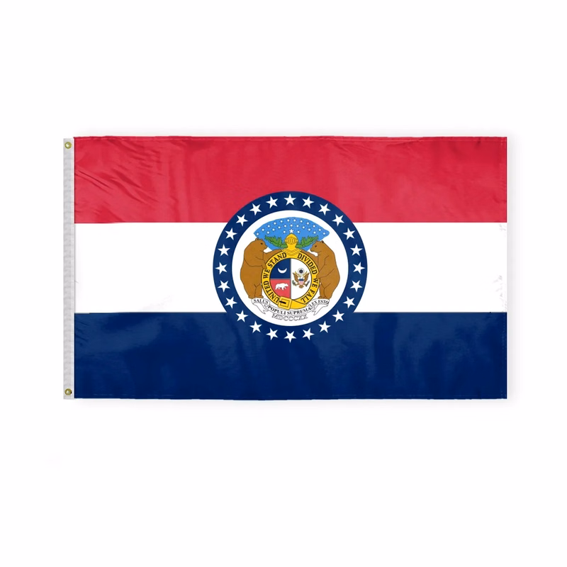3'x5' Missouri ePoly Printed Flags