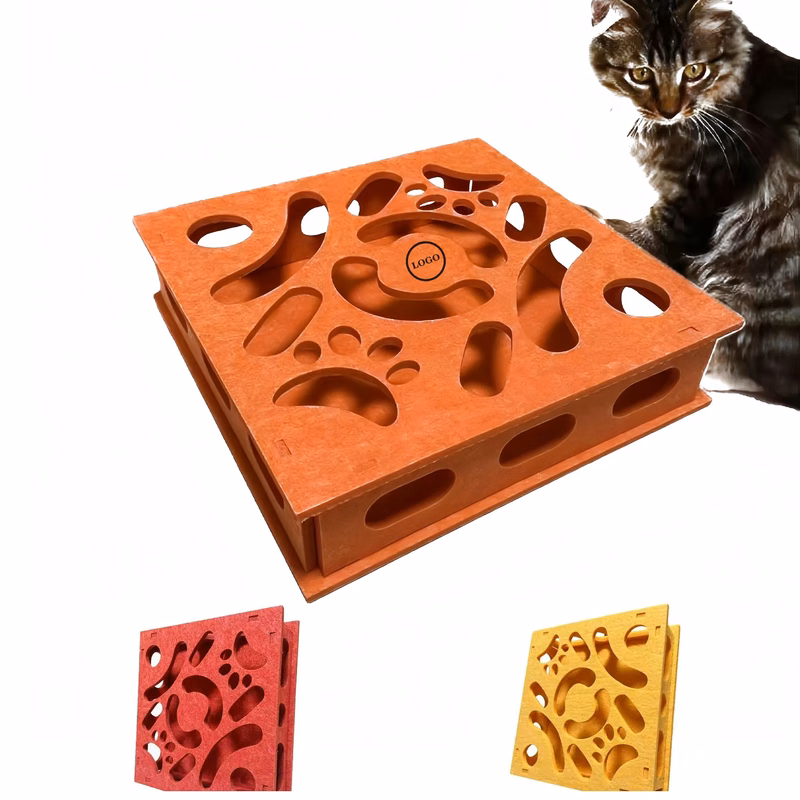 Interactive Cat Play Board For Anxiety Relief