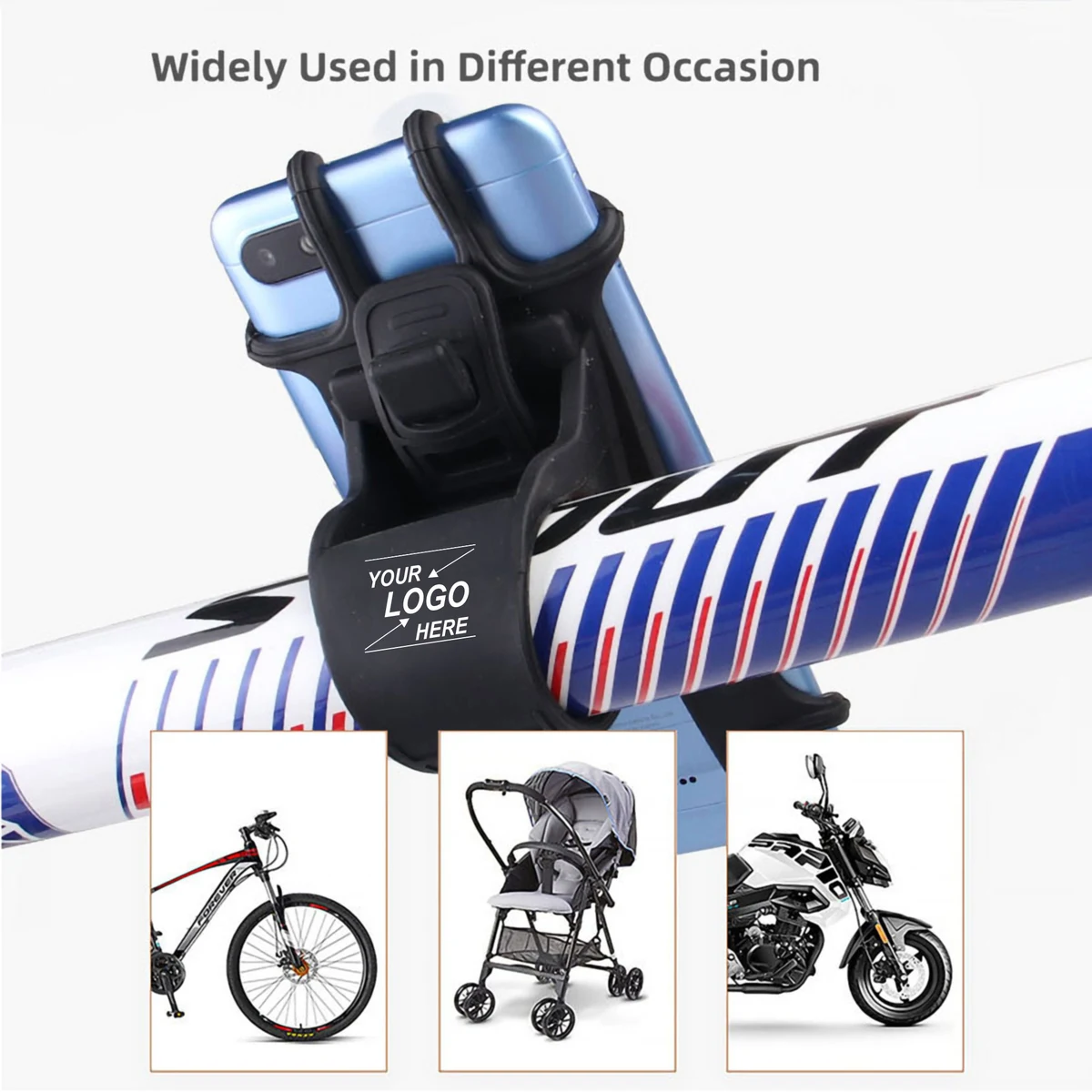 Silicone Bicycle Phone Holder 1