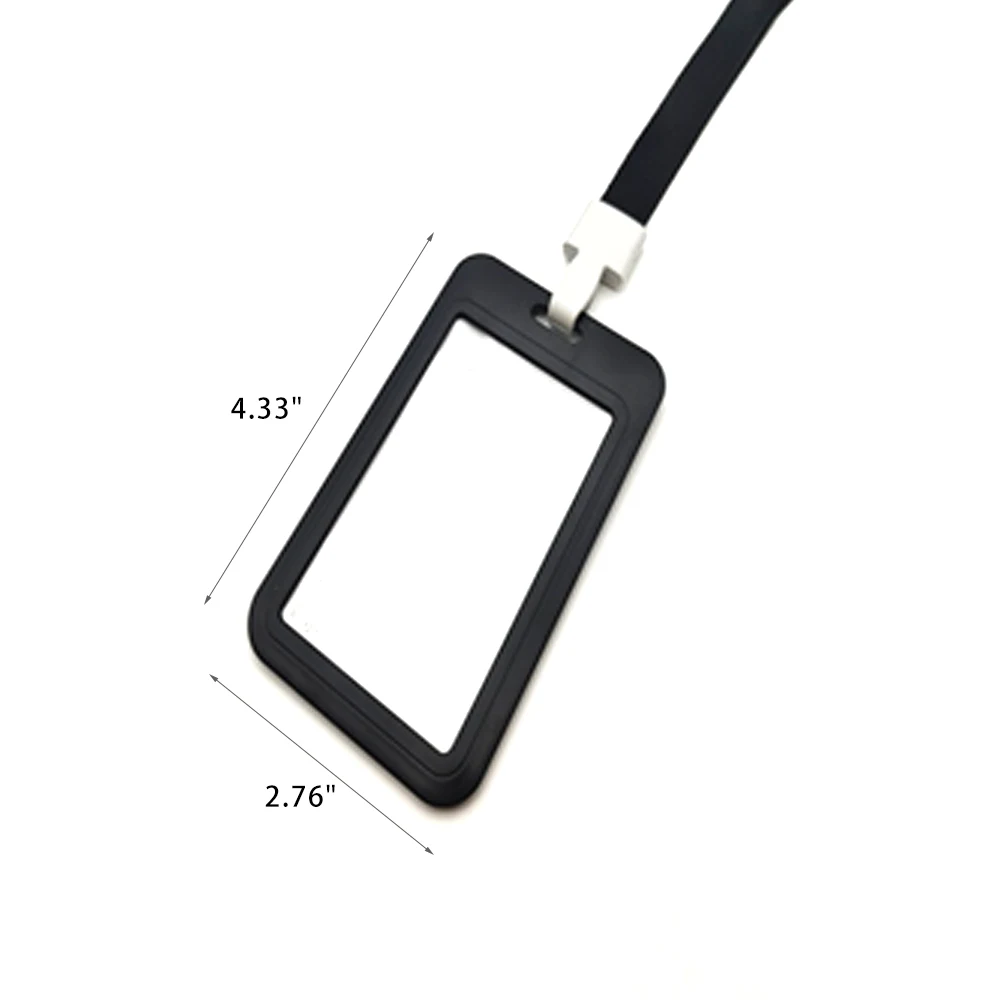 Customized logo enterprise employee name tags with retractable lanyards 1