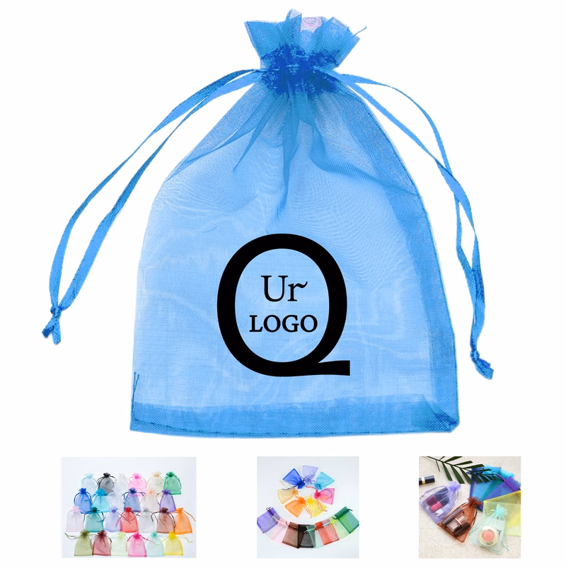 2.75 X 3.54 Inch Organza Candy Drawstring Bag