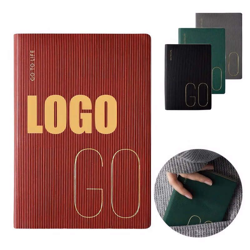 PU Leather A7 Business Travel Journal Pocket Notebook