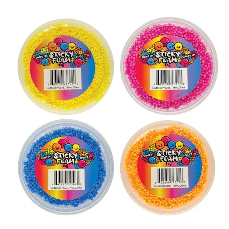 Sticky Foam Assorted 12g 1