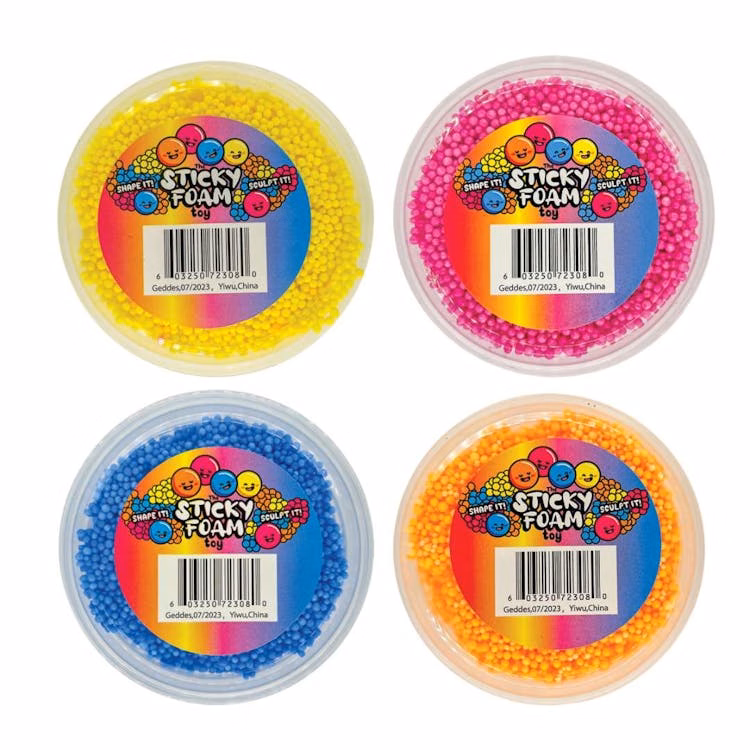 Sticky Foam Assorted 12g