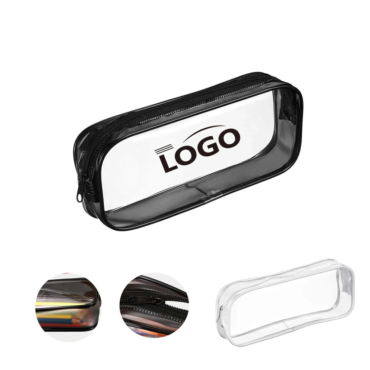 Clear PVC Pencil Pouch 1