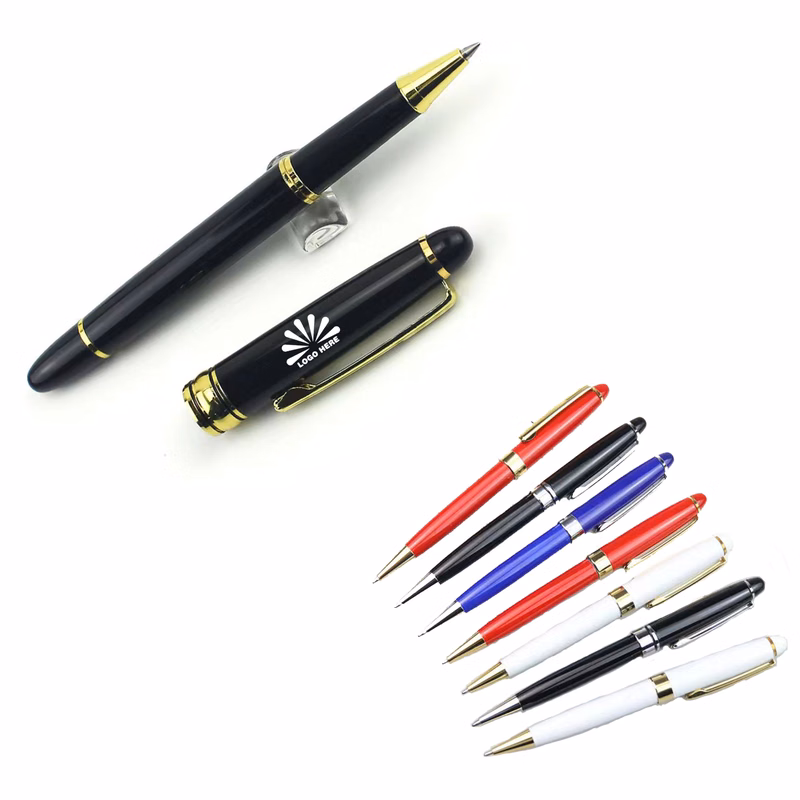 Metal Ballpoint Pen With Customizable Logo