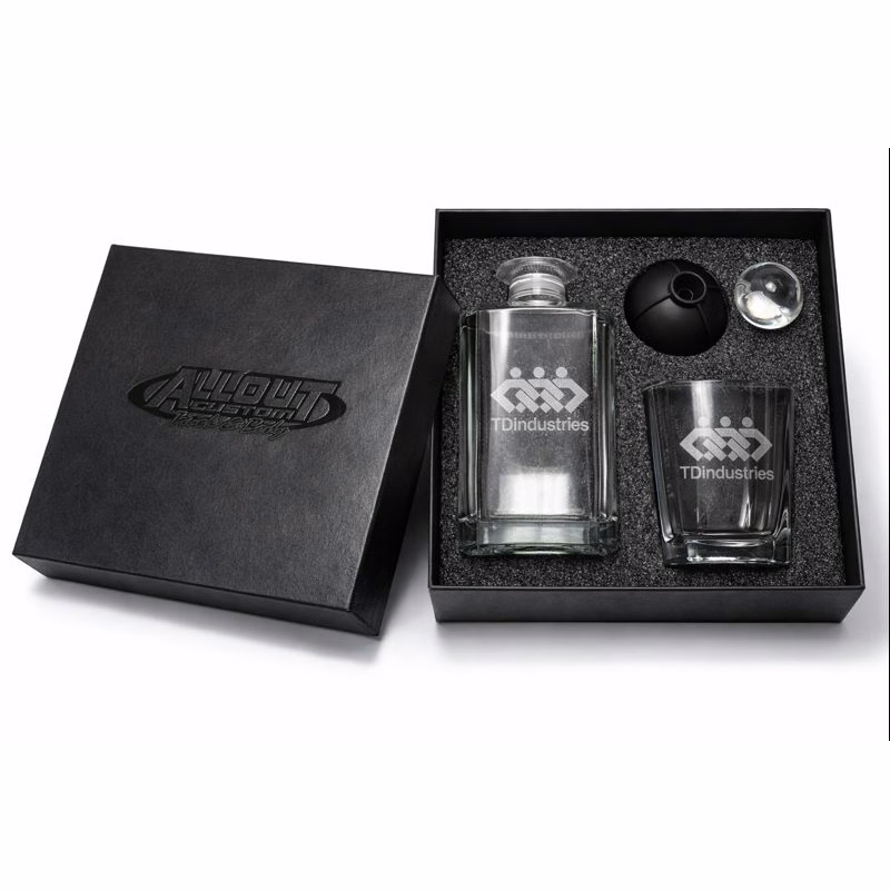 DECANTER & WHISKEY GLASS GIFT SET