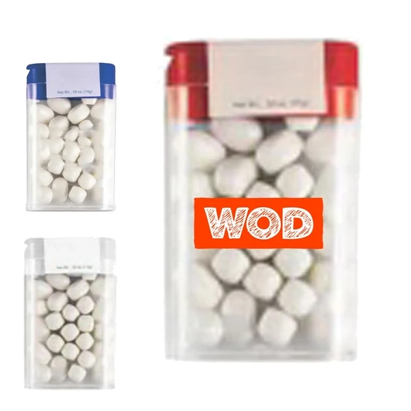 Plastic Flip Top-Cased Mints 1