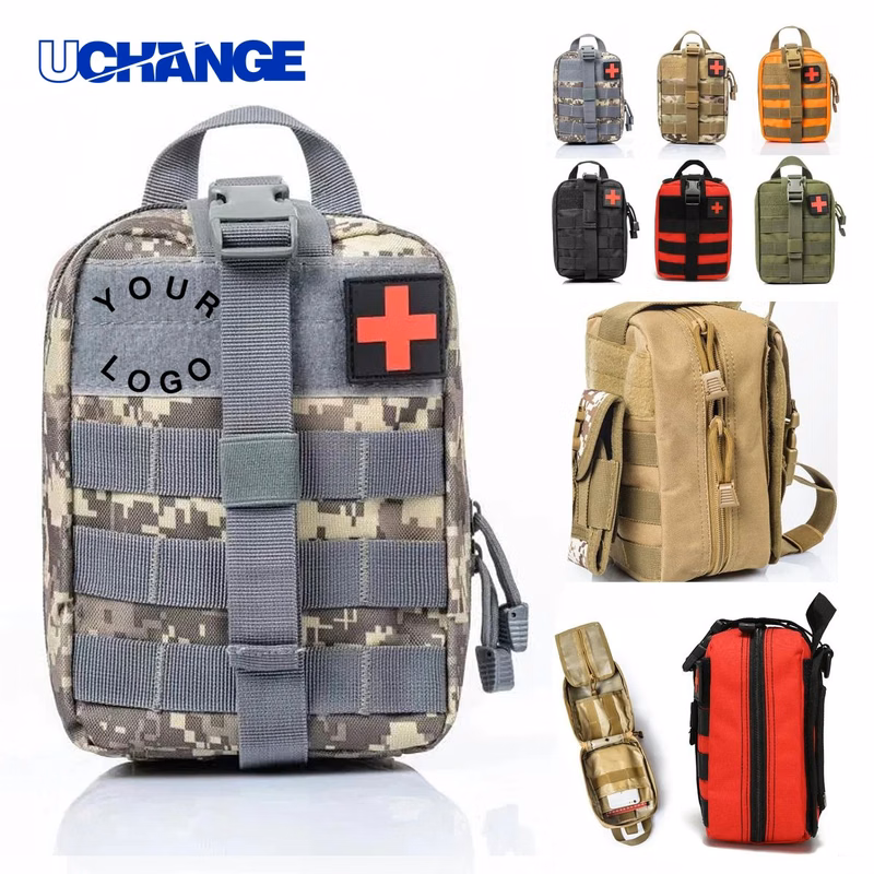 Tactical First Aid Pouch for Hiking or Travel