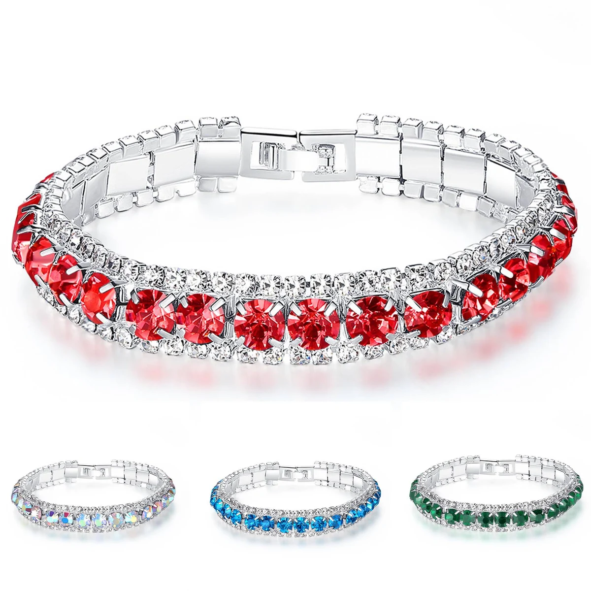 Alloy A high-quality crystal bracelet 1