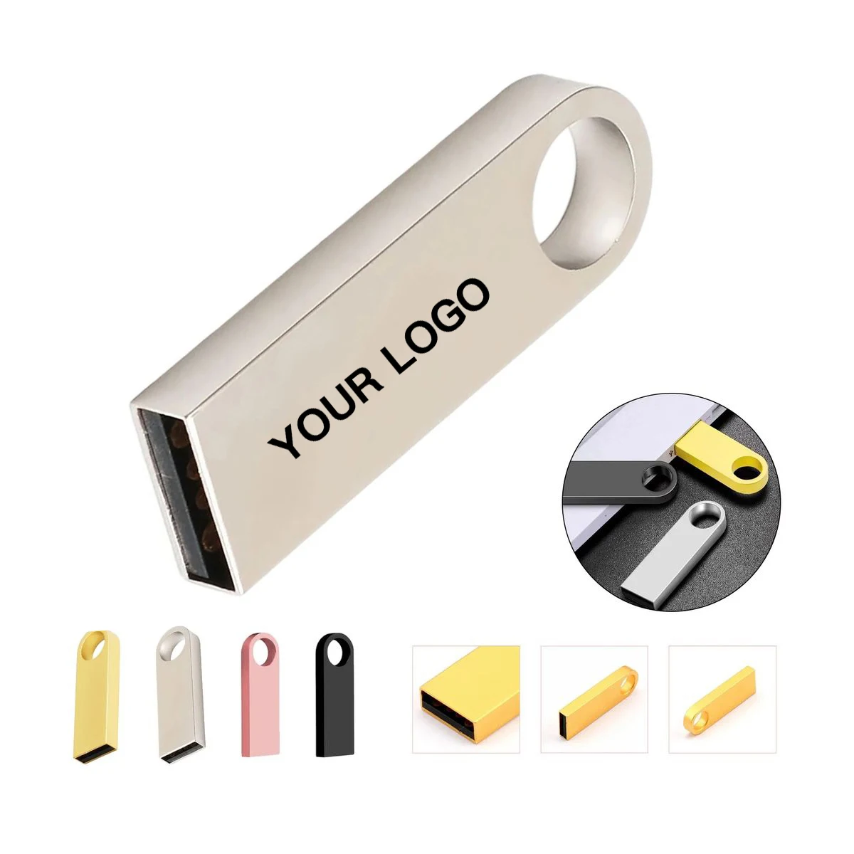 Mini Metal USB Drive 64GB for Office and School Use 1
