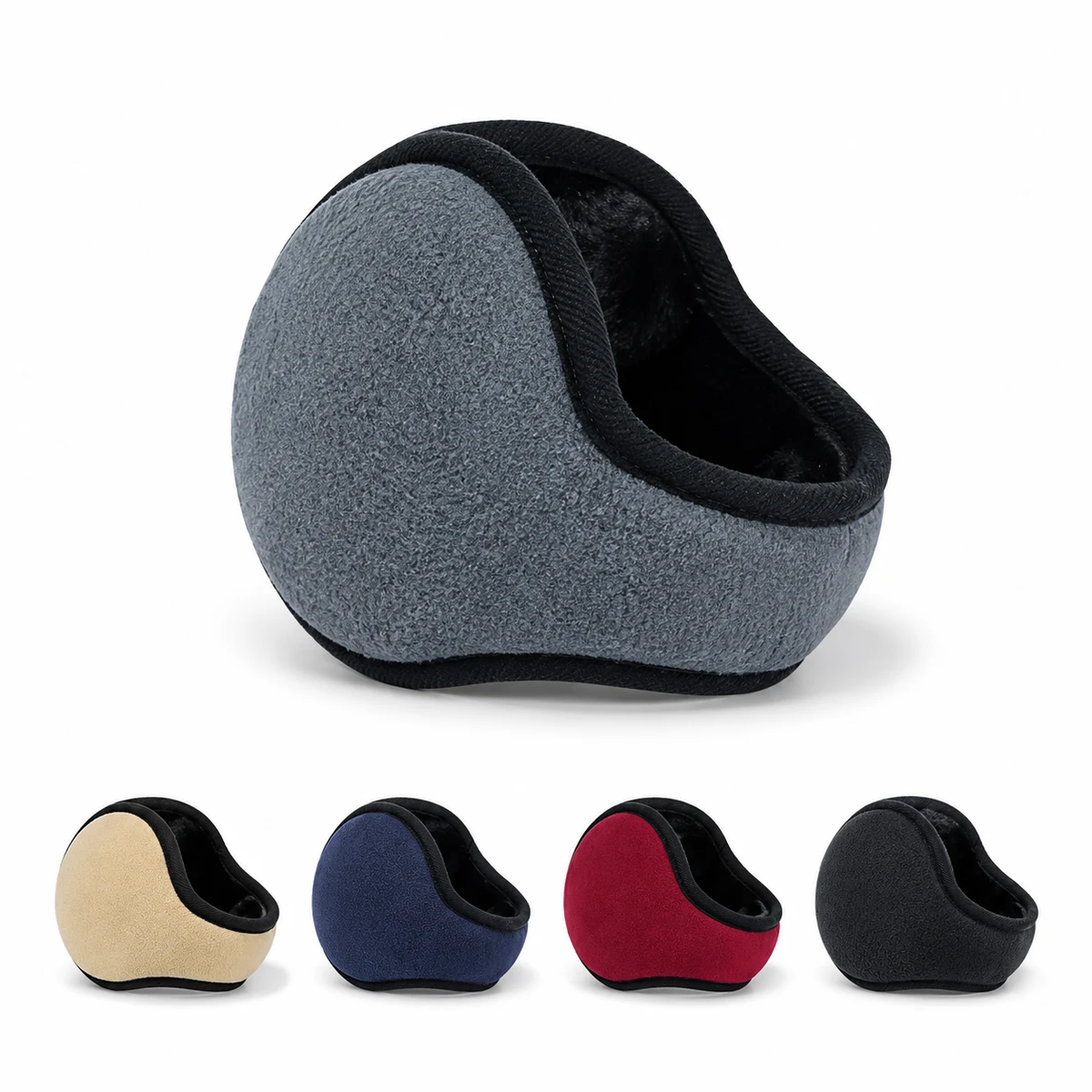 Insulated Collapsible Soft Earmuffs For Cold Days 1