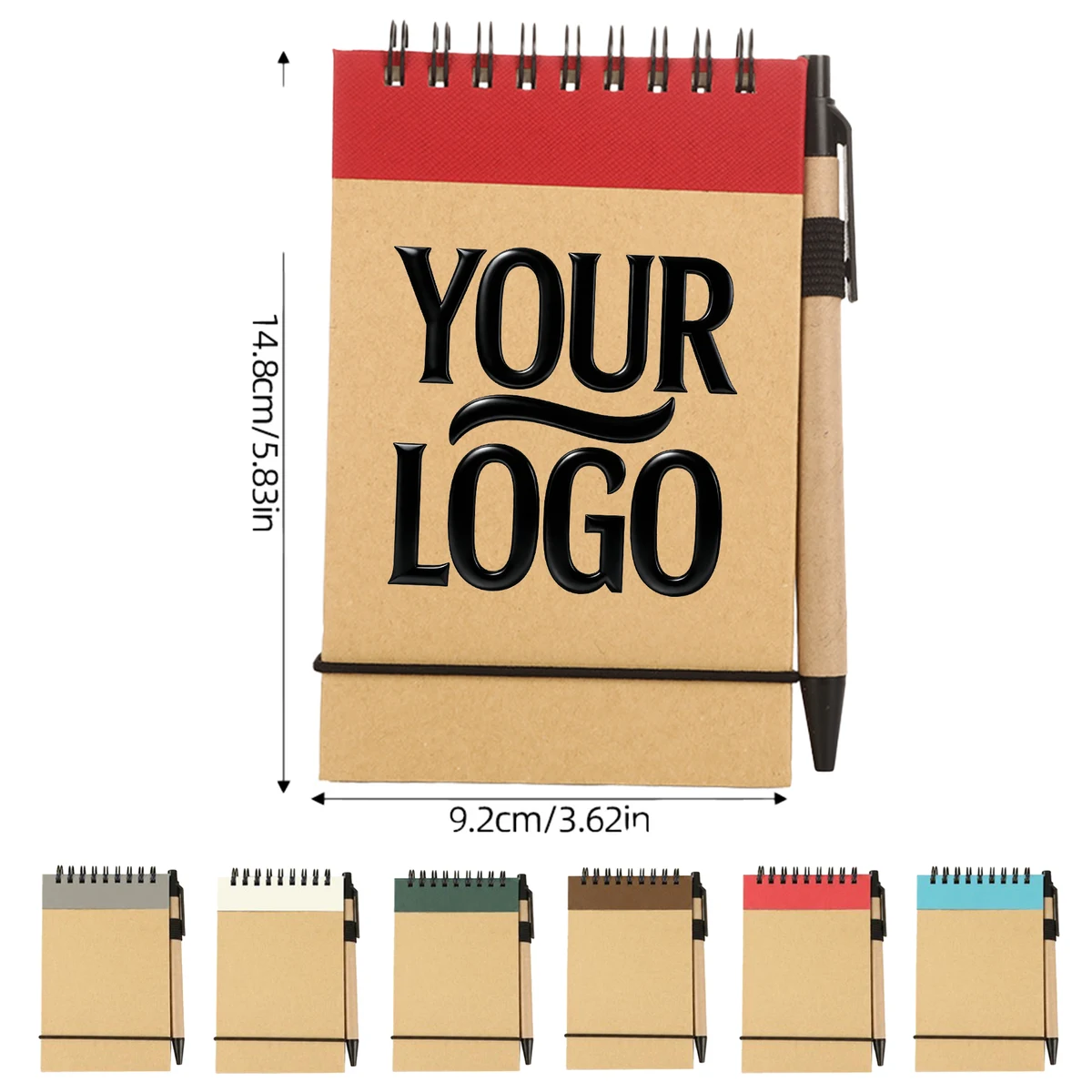 Kraft Notebook With Pen 1