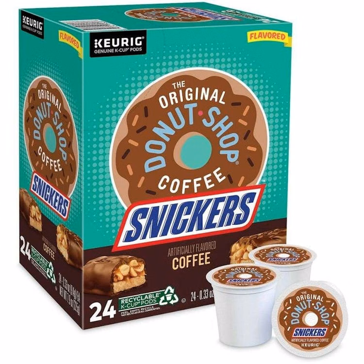 The Original Donut Shop Snickers Coffee - 24 Pack