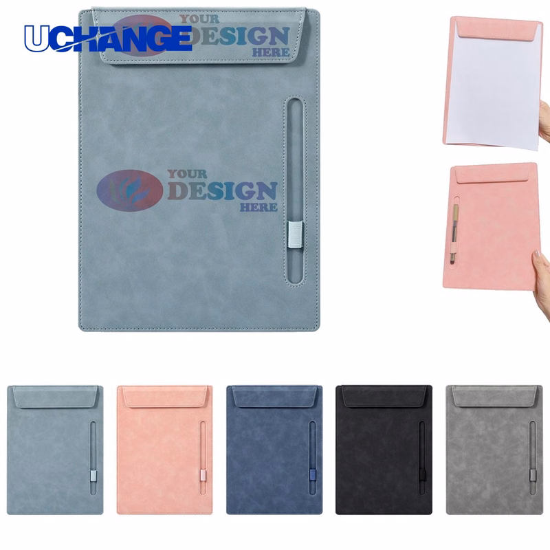 Leather Conference Clipboard Folder