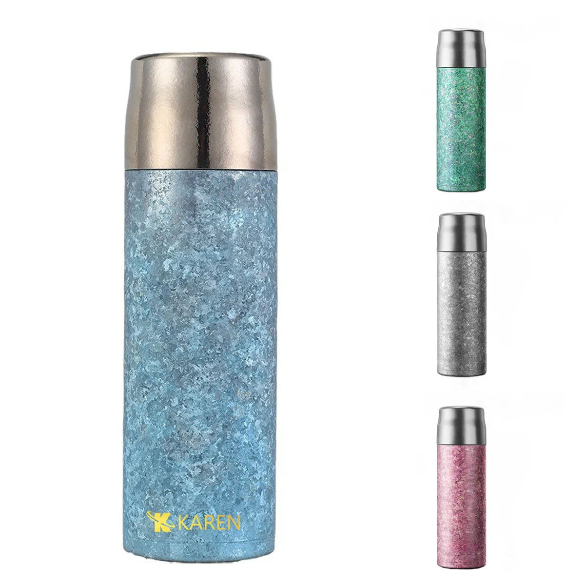 17Oz Portable Titanium Vacuum Thermos Bottle 1