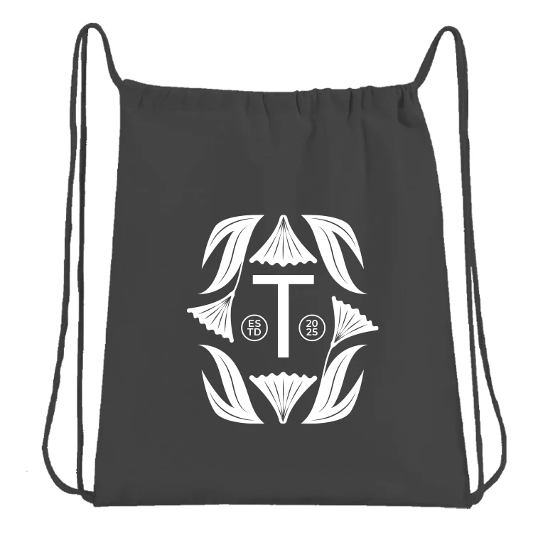 Sunridge Small Canvas Drawstring Backpack 1