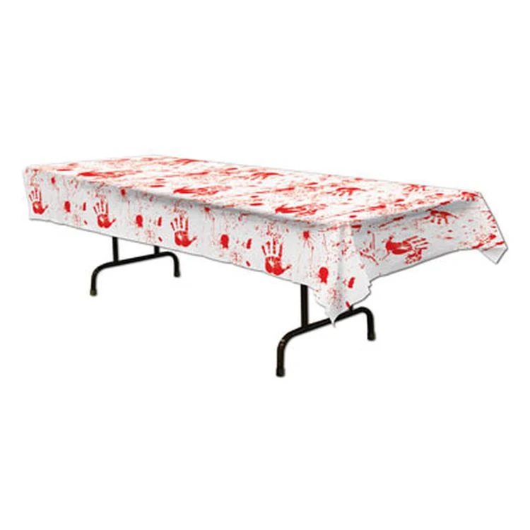 Bloody Handprints Table Cover 1