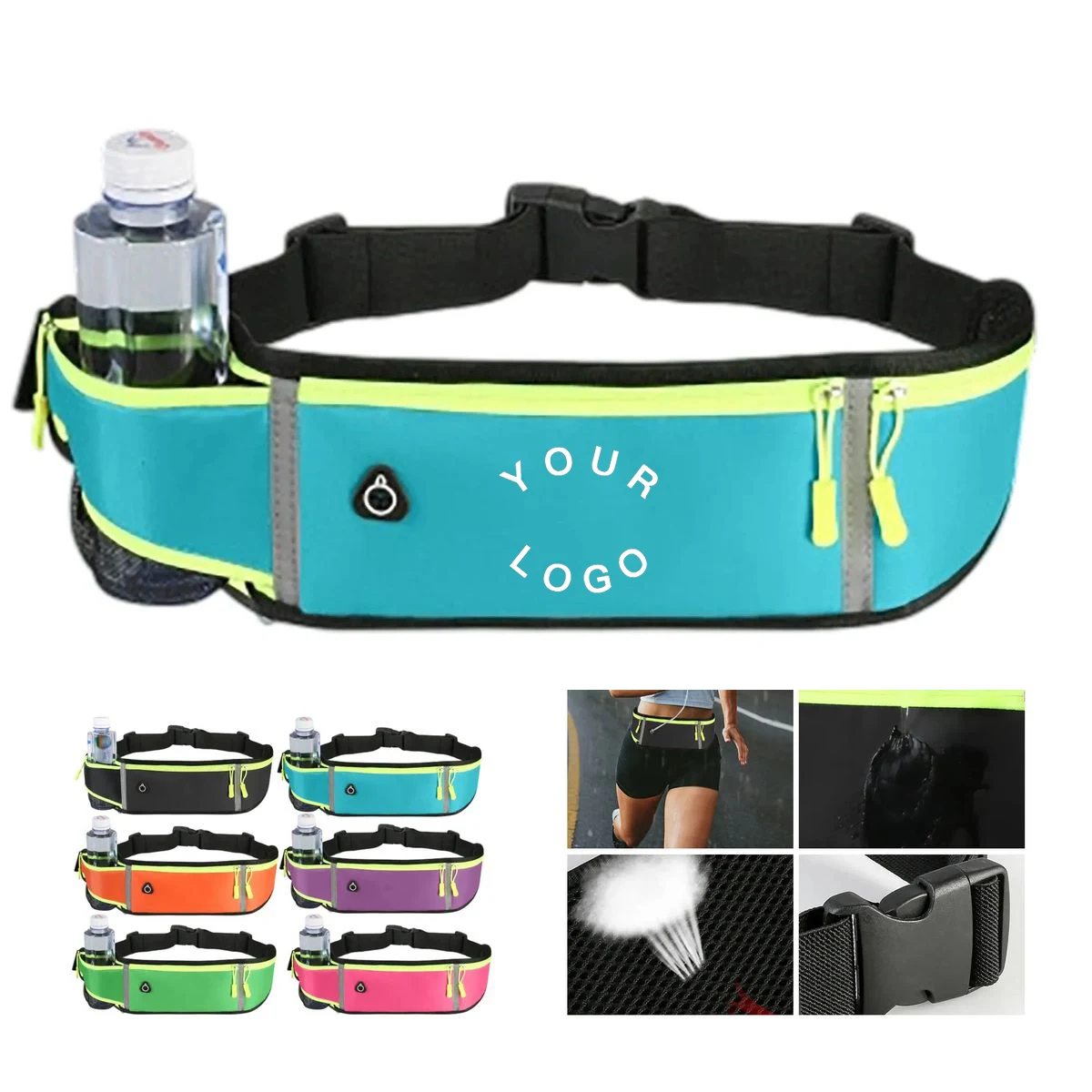 Oxford Fabric Running Fanny Pack for Trips and Workouts 1