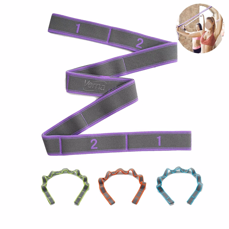 9 Loop Nylon Yoga Resistance Band