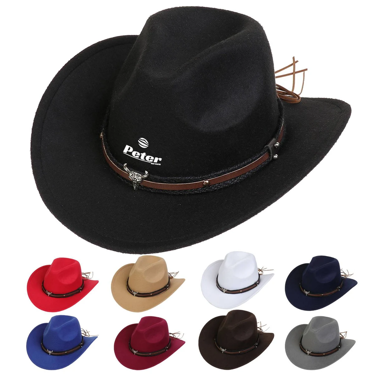 Polyester Cowboy Hat 1