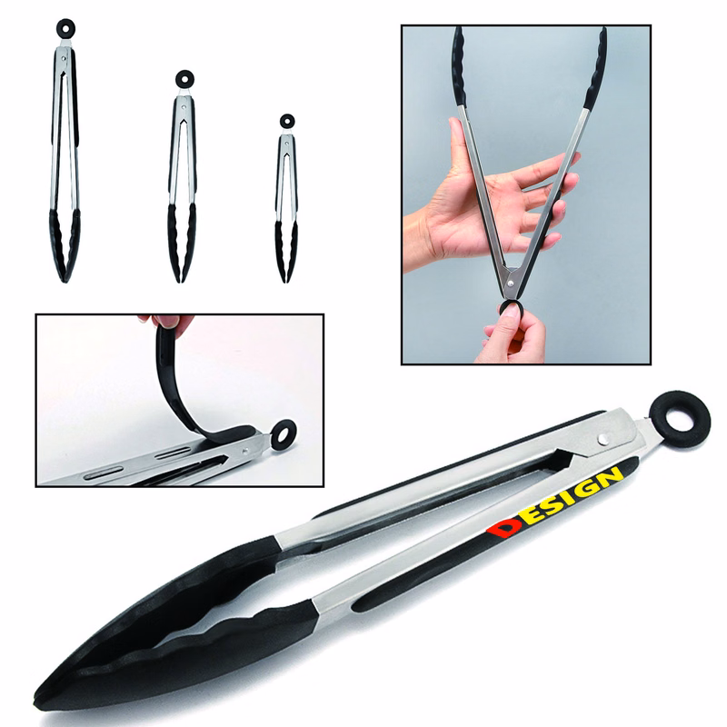 Heat-Resistant Silicone BBQ Tong