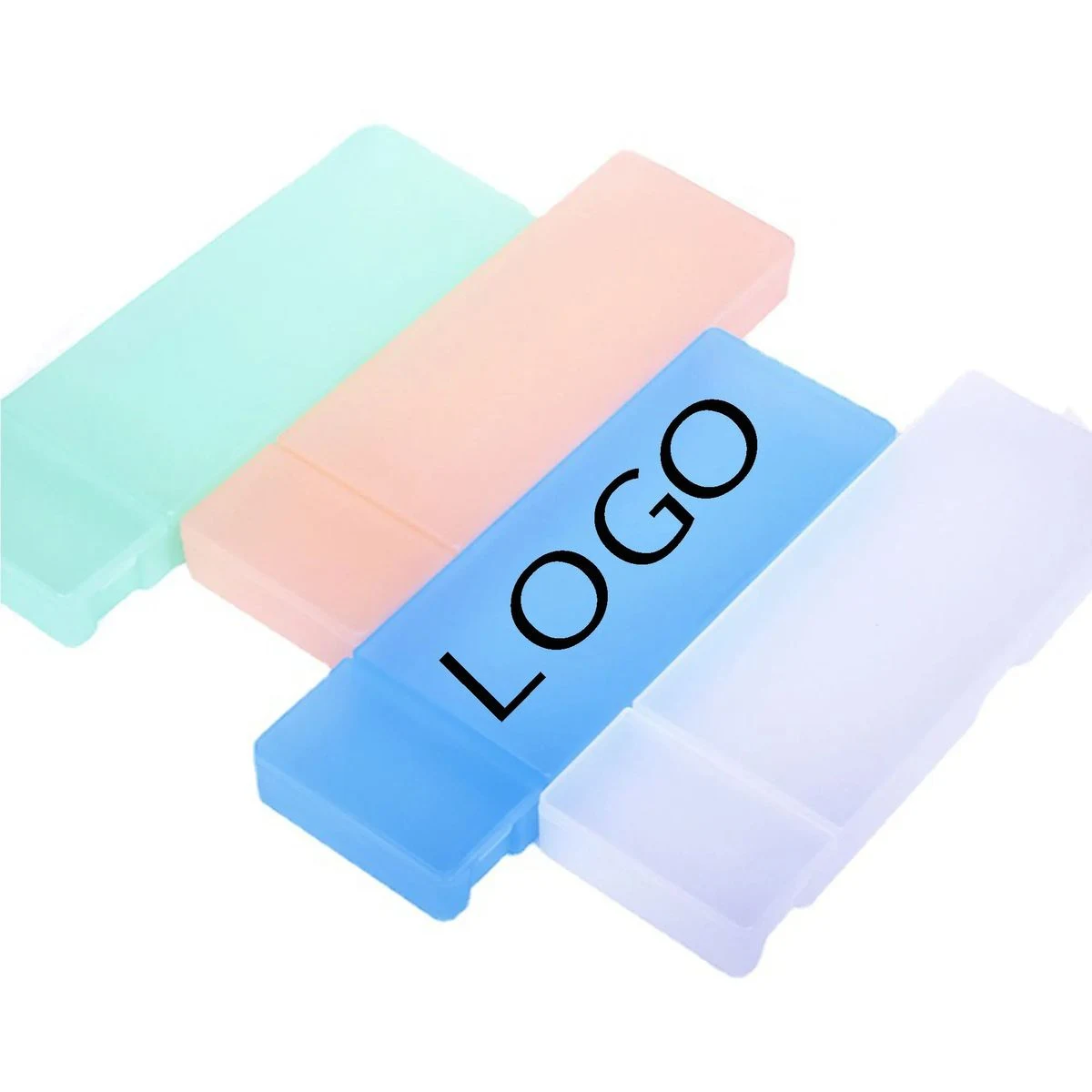 MOQ50 Translucent Pencil Case 1