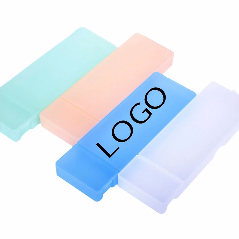 MOQ50 Translucent Pencil Case