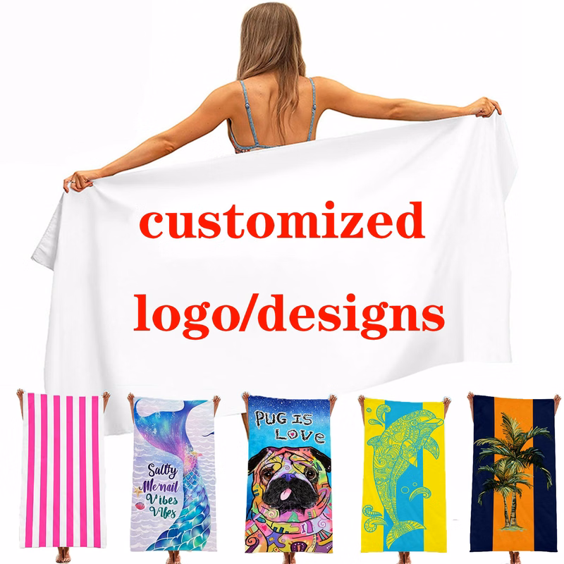 Custom Sand Free Quick-Dry Beach Towel