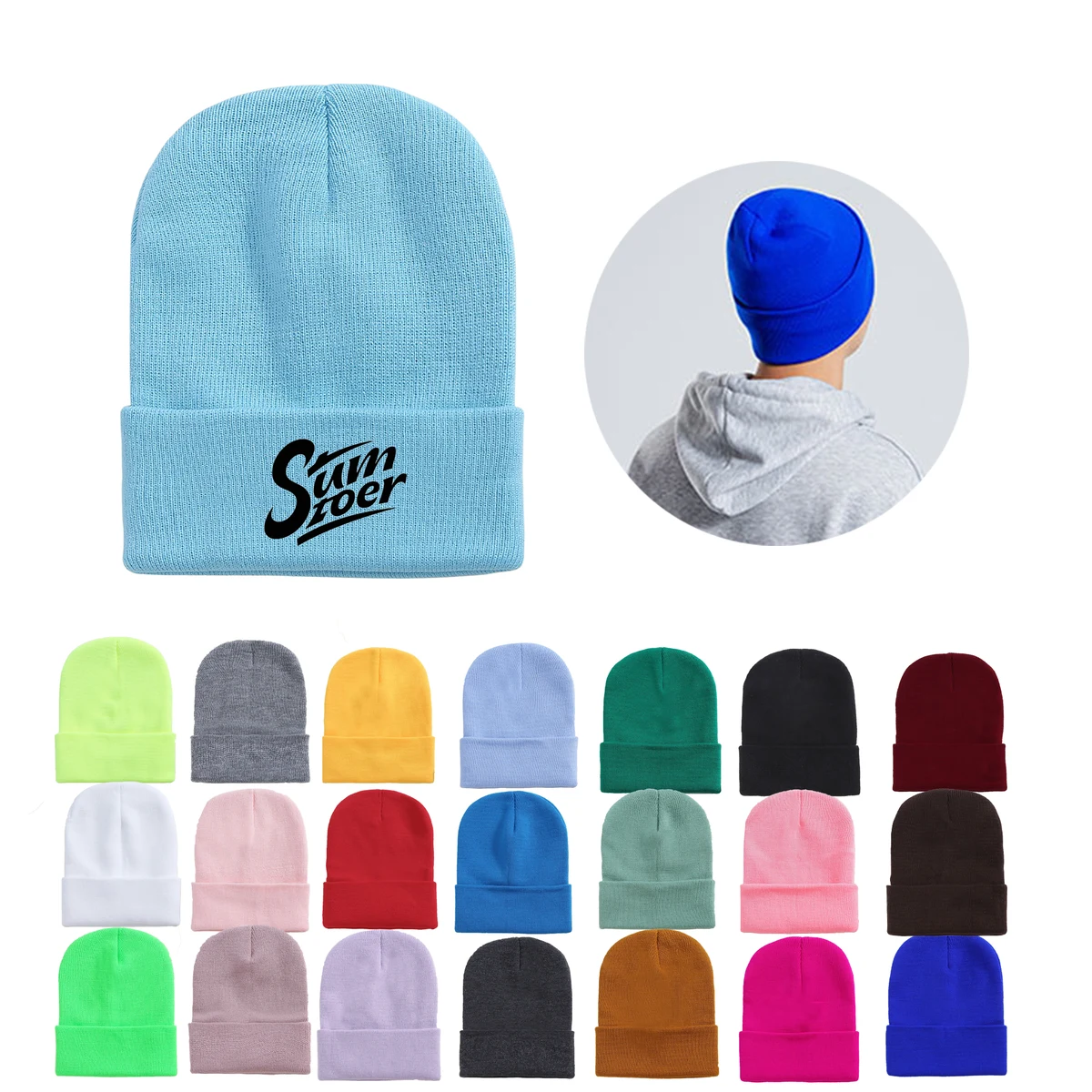 Acrylic Warm Winter Hat MOQ 20 1