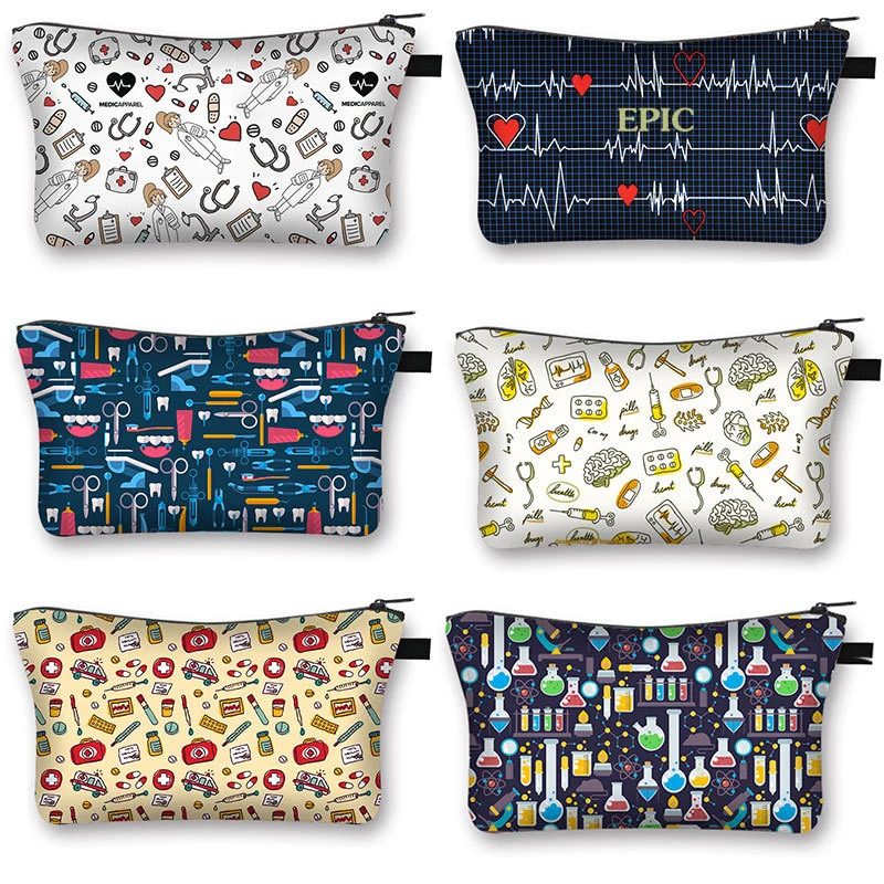 Printed Makeup Bag Travel Large Capacity 1