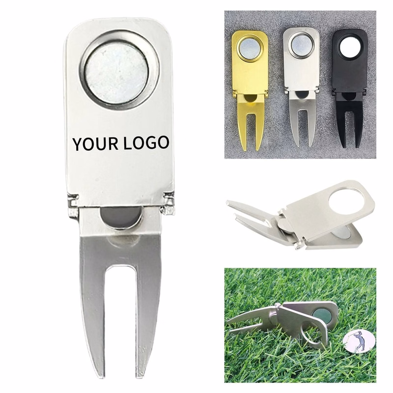 Durable Golf Divot Tool for Turf and Cigar Rest