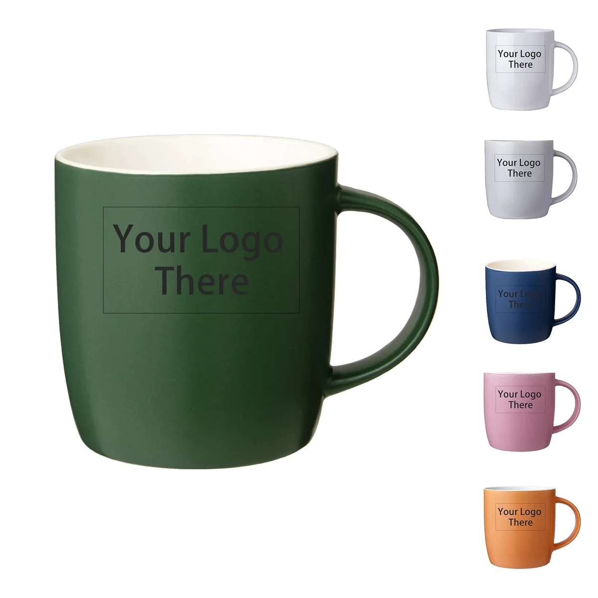 11.8OZ. Classic Ceramic Coffee Milk Mugs 1