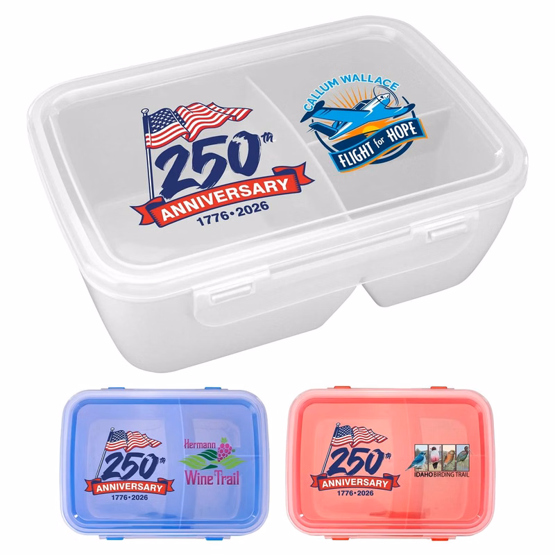 Patriotic Lunch To Go Container