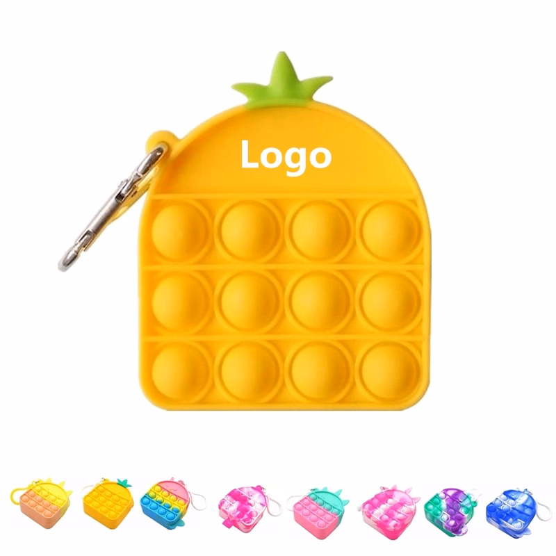 Pop Wallet Coin Purse with Keychain