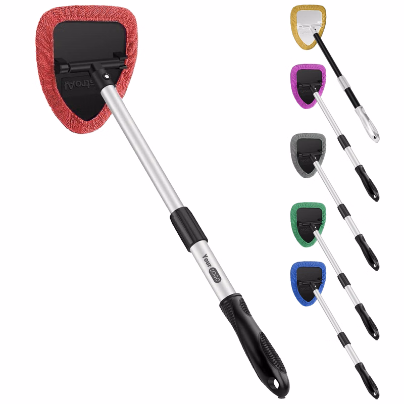 High-Quality Microfiber Material Multi-Color Microfiber Windshield Cleaner With Ergonomic Handle
