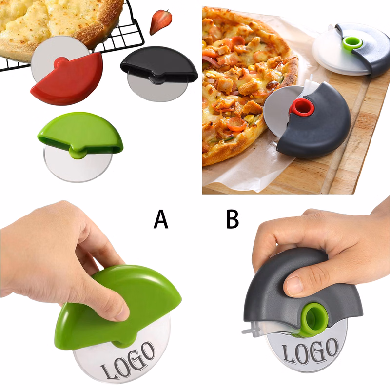 Portable Pizza Cutter with Case MOQ20