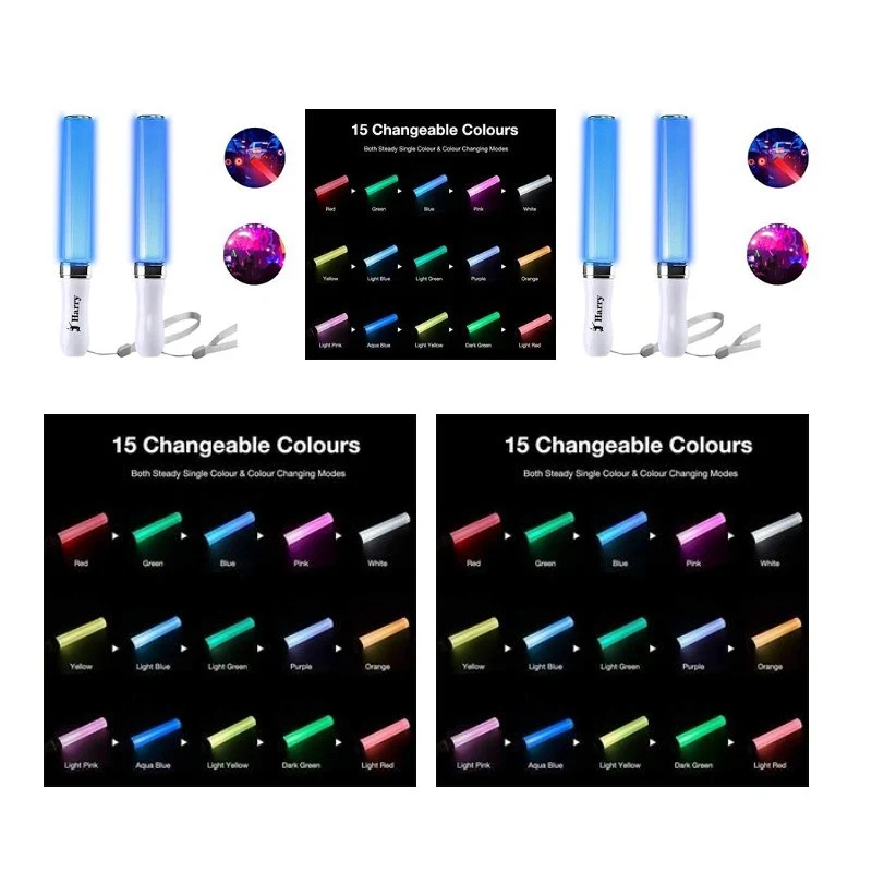 Led Glow Light Sticks Strobe Baton 1