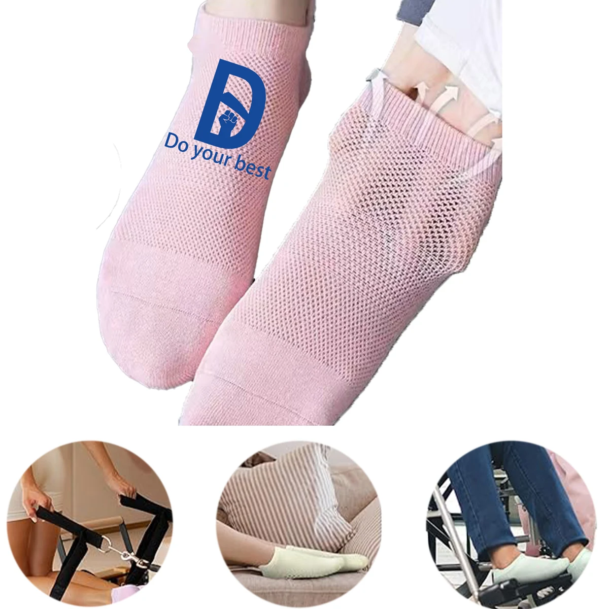 Non Slip Workout and Sports Sock 1