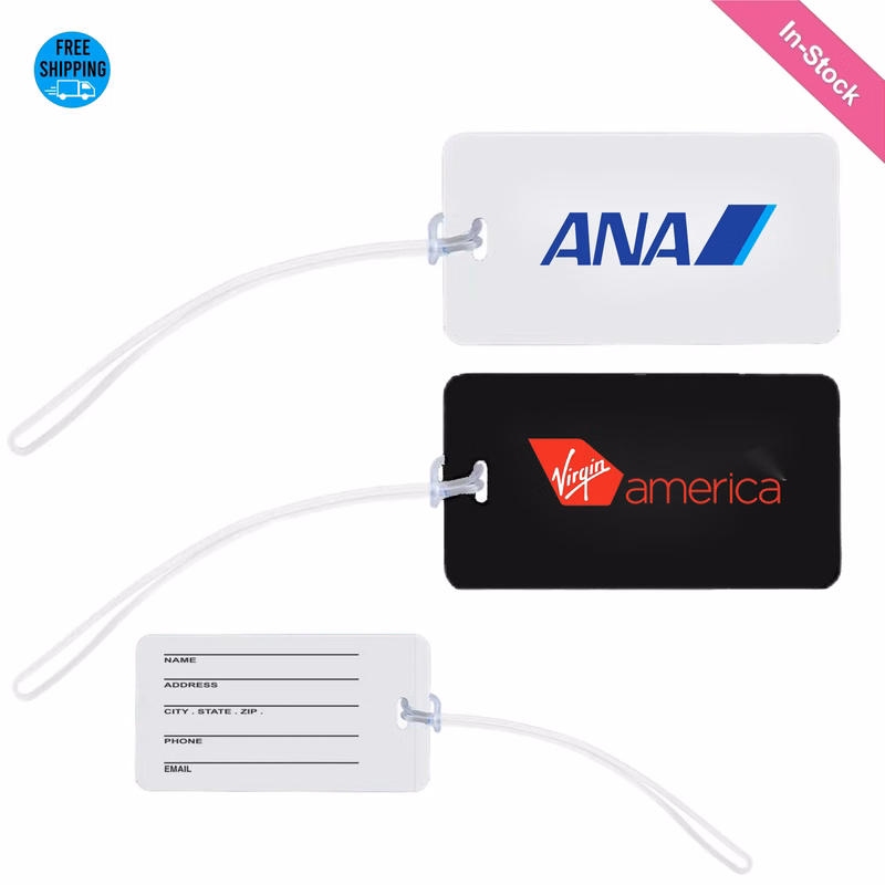 Vinyl Full Color Luggage Tag