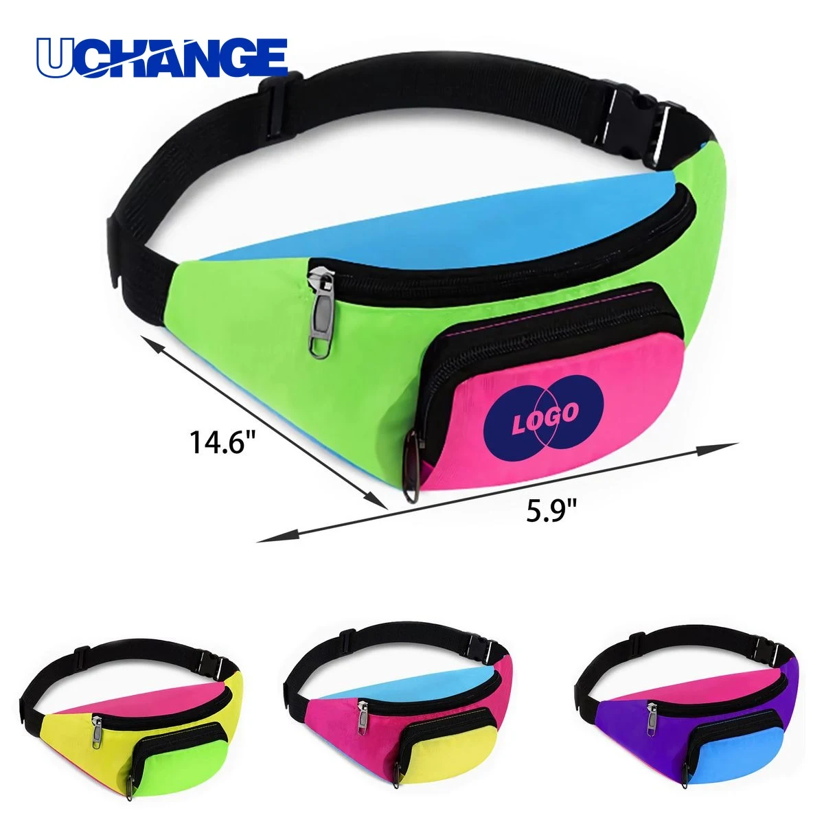 Durable Outdoor Sports Oxford Waist Bag Organizer 1